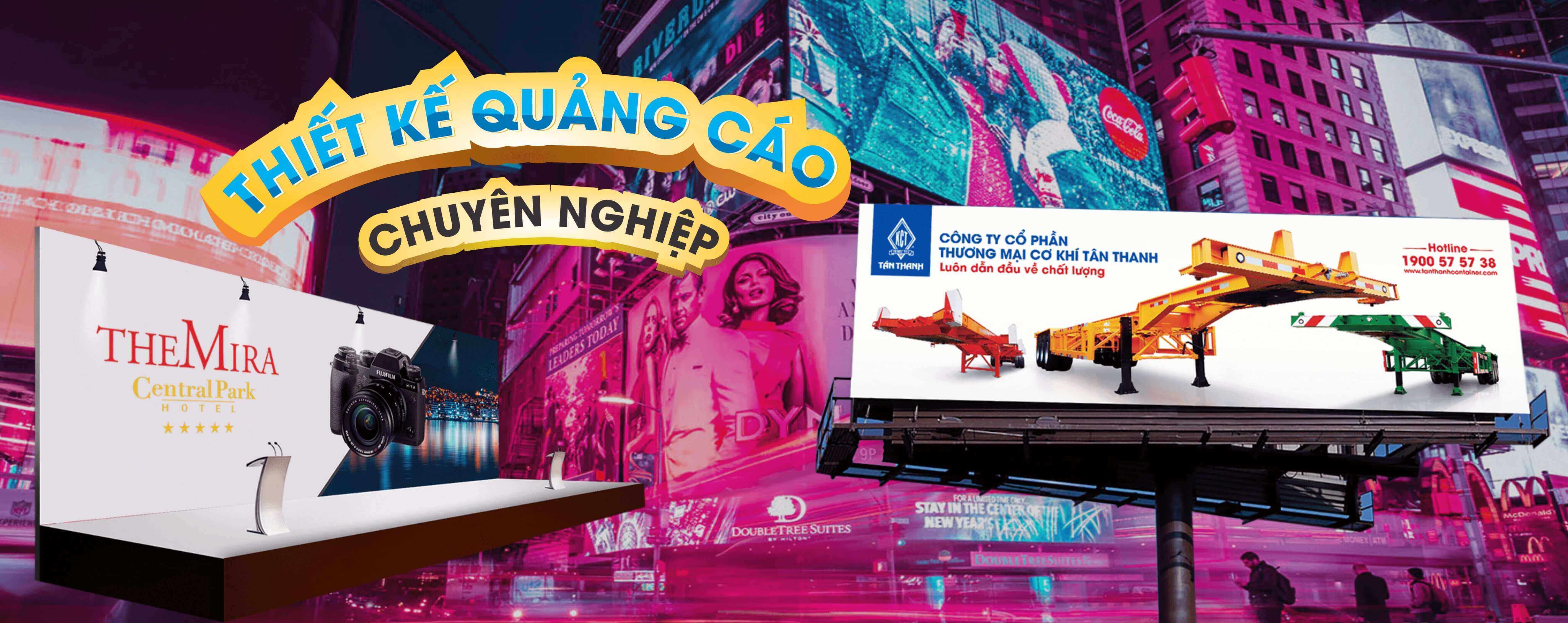 Thiết kế - thi công quảng cáo Mỹ Thuật Xanh